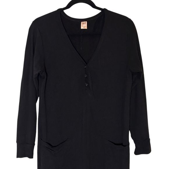 Smash + Tess Wednesday Romper in Midnight Black- Medium - Picture 9 of 14